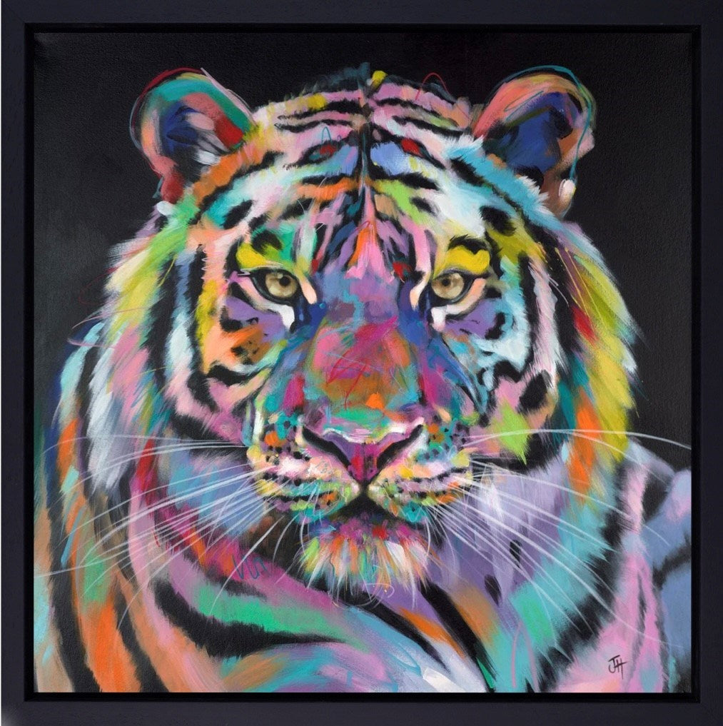 Heart of a Tiger (Framed)