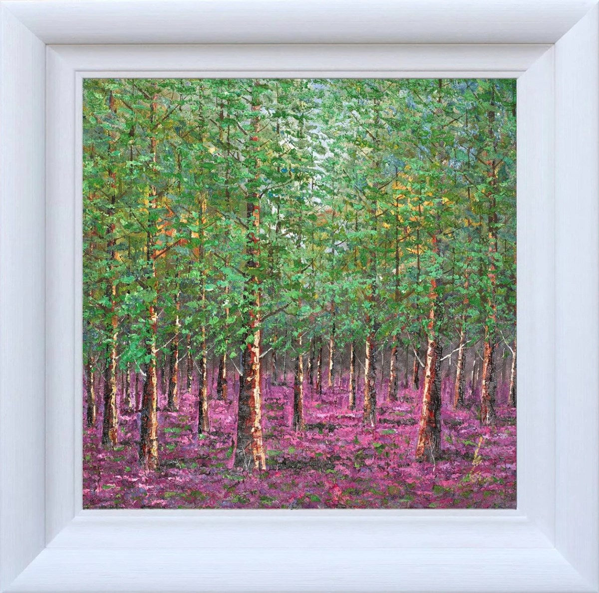 A Purple Forest (Framed)