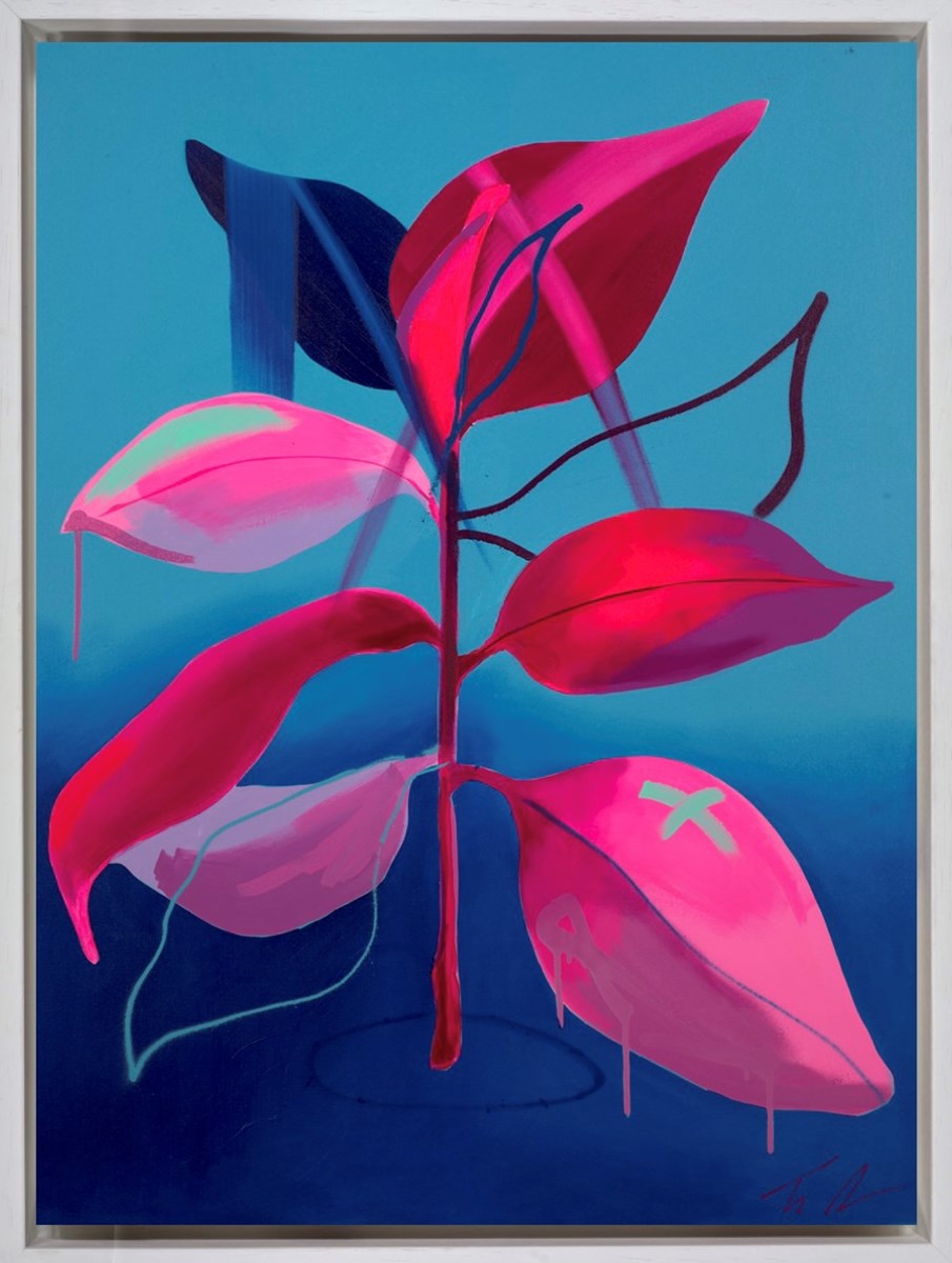 Blue Resiliance (Framed)