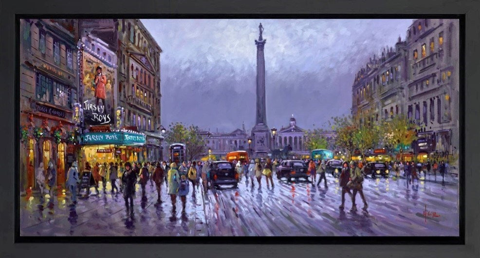 Trafalgar Square, London (Framed)