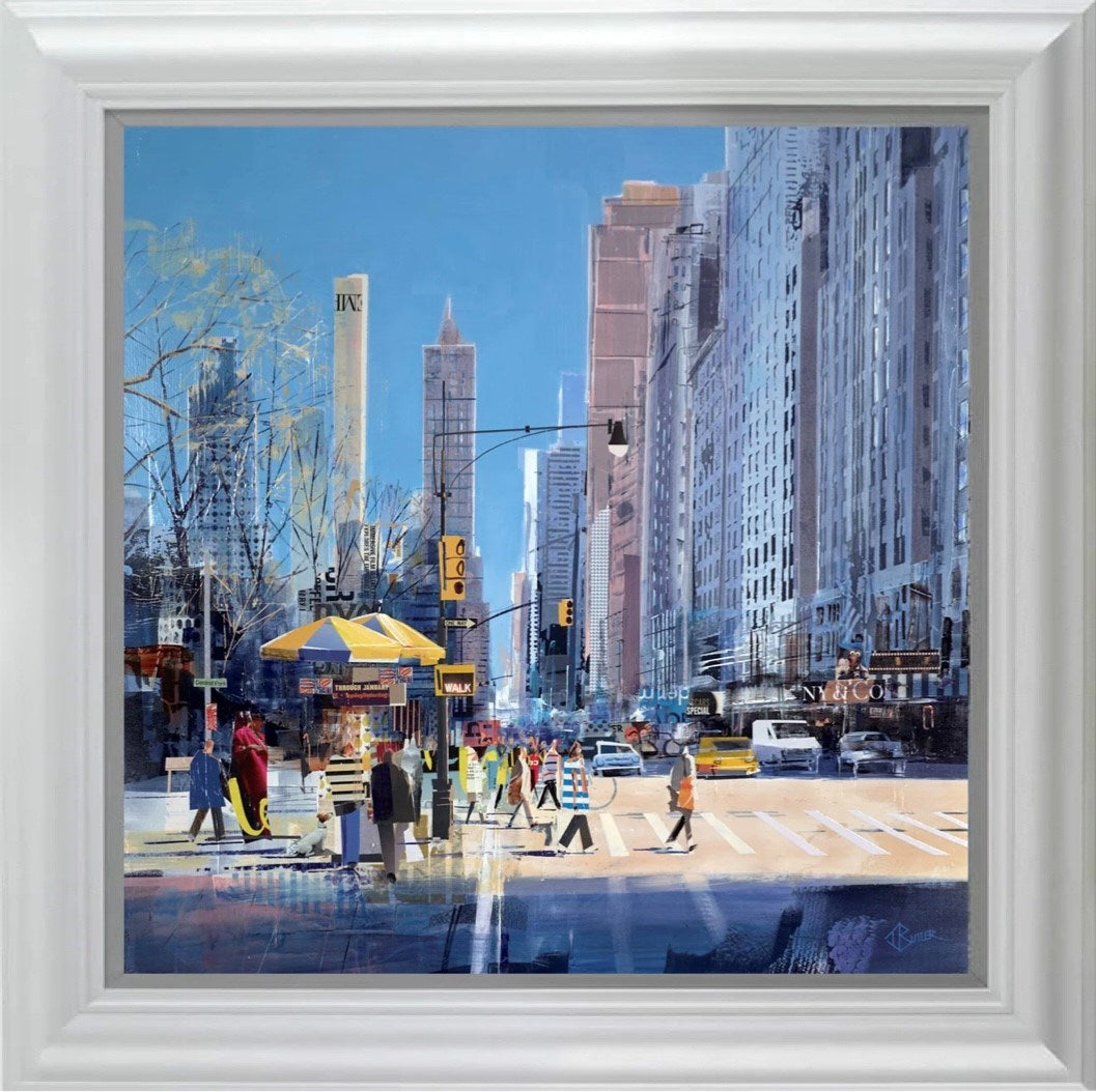 Spring Sunshine, NY (Framed)