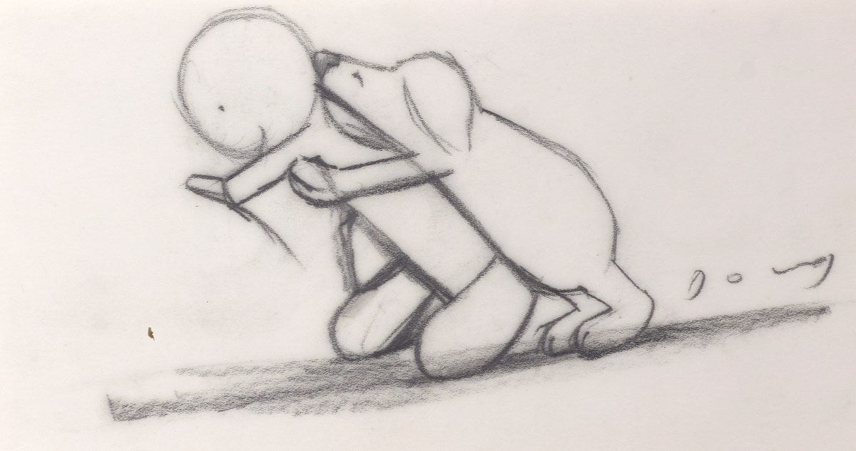 Friends in Need,Dog(sketch)
