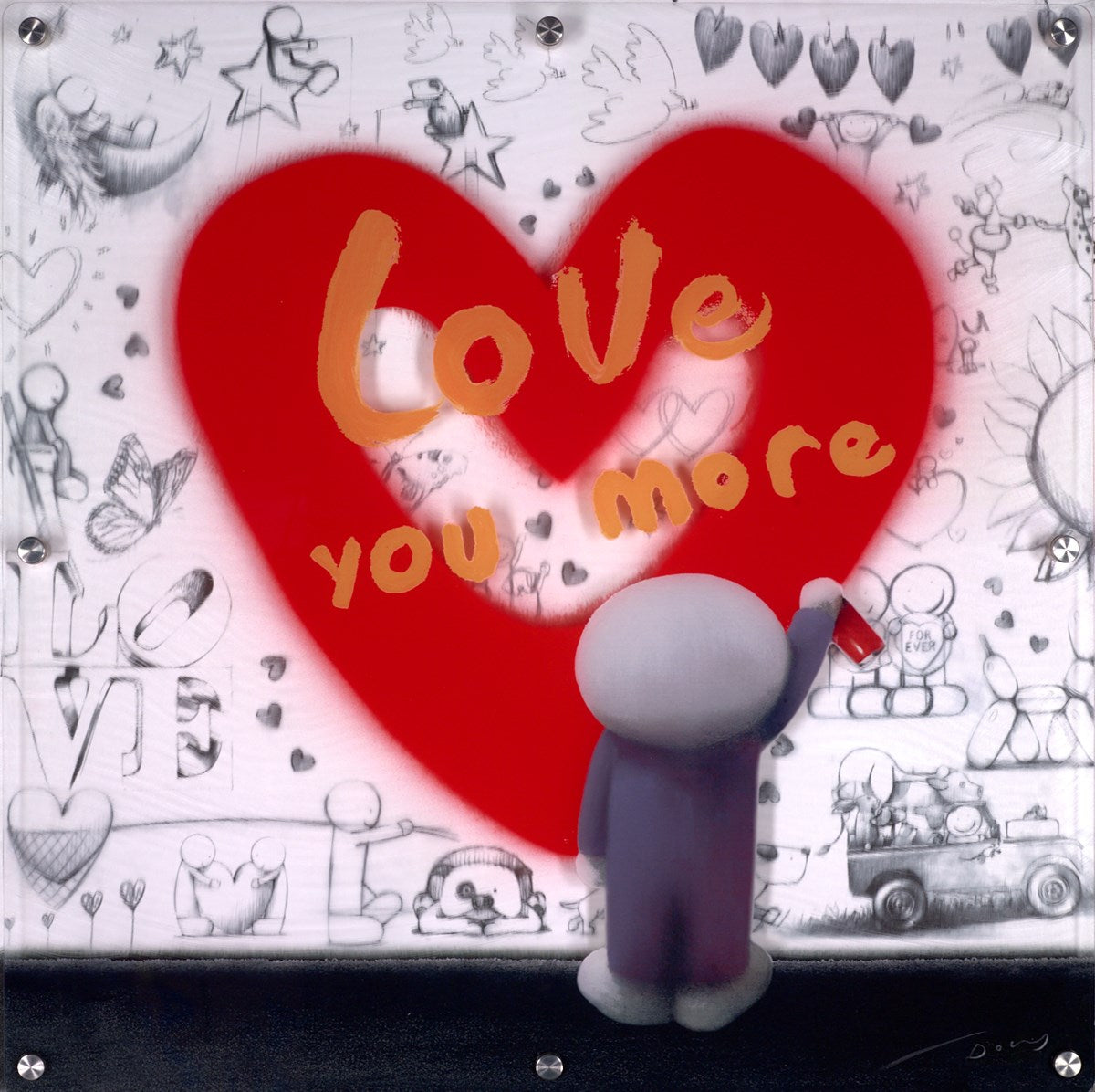 Love You More (Framed)