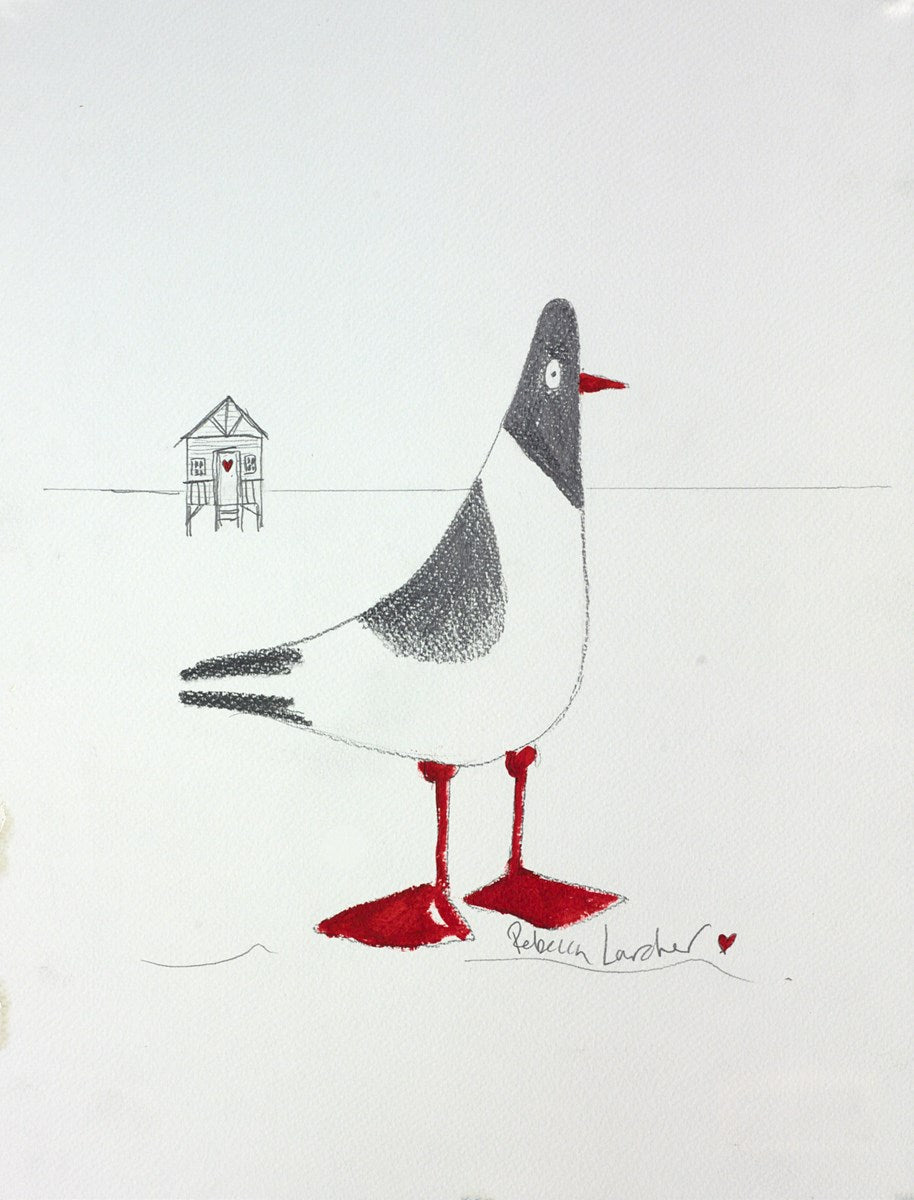 The Bird and Beach House (Sketch)