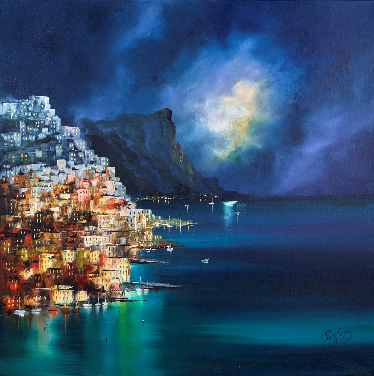 Coastal Town View