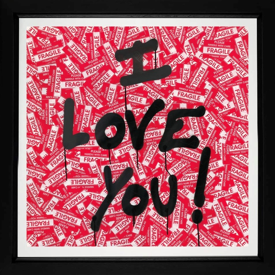 I Love You (Framed)
