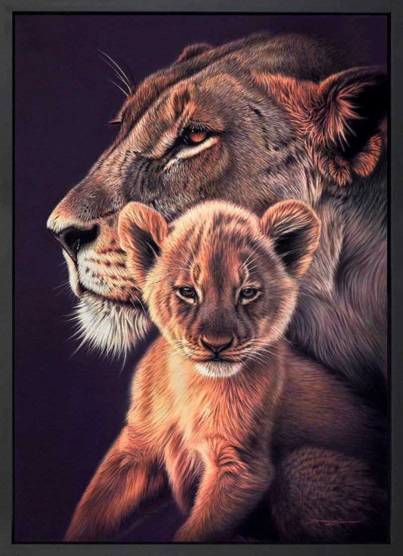 A Lion's Love (Framed)