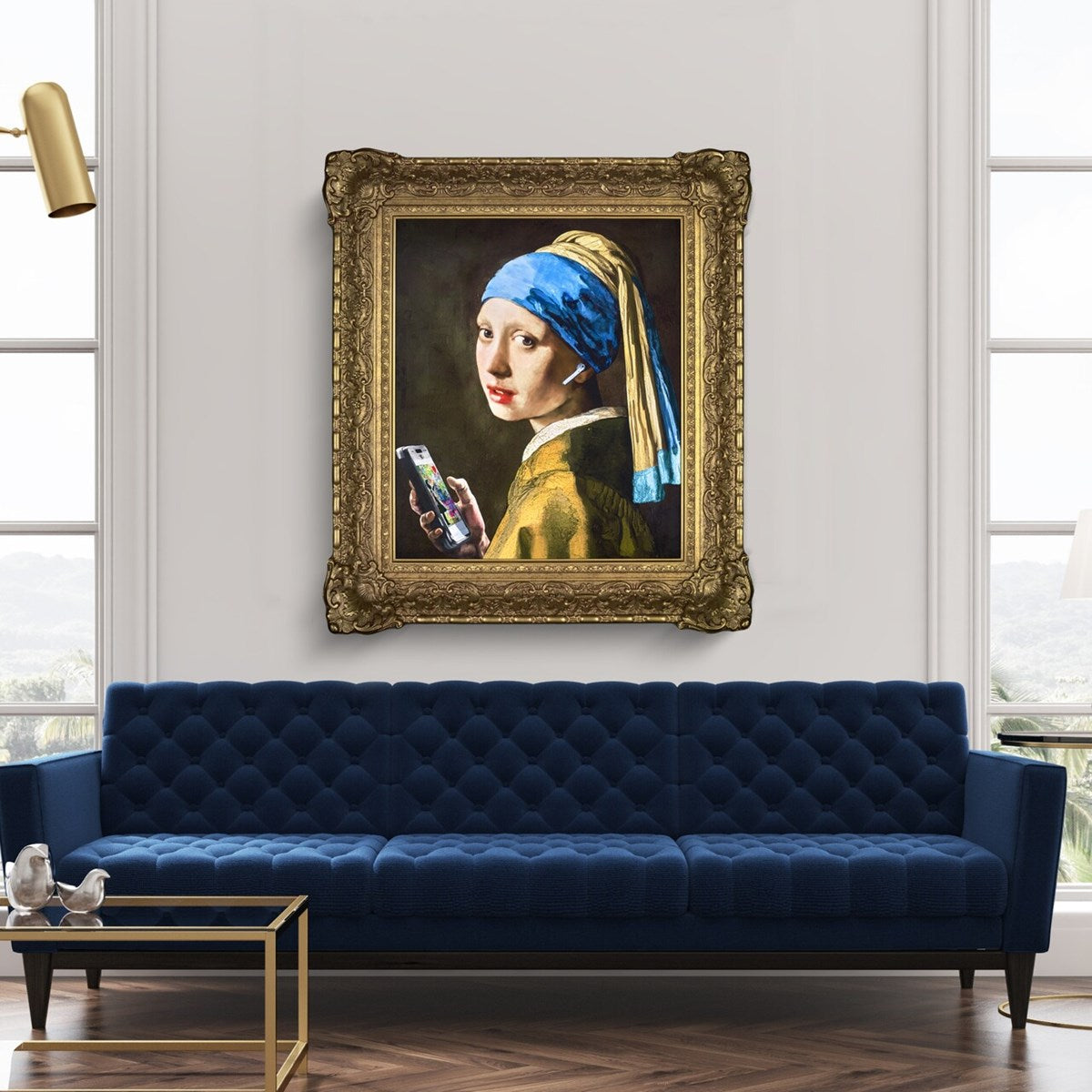Girl with Pearl Ear Thing (Roomset)