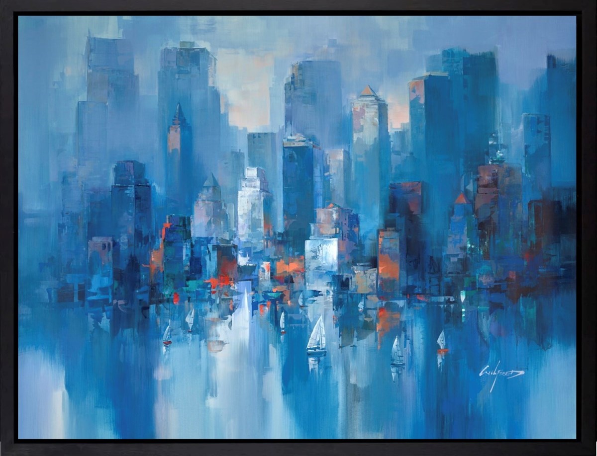 Around The Harbour (Framed)