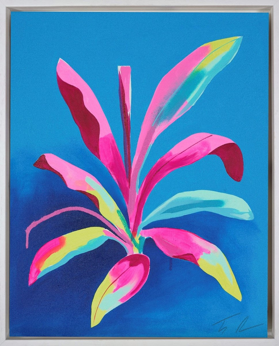 Blue Bloom (Framed)