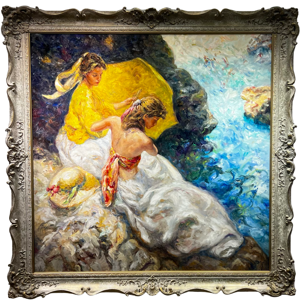 En las Rocas (Framed)