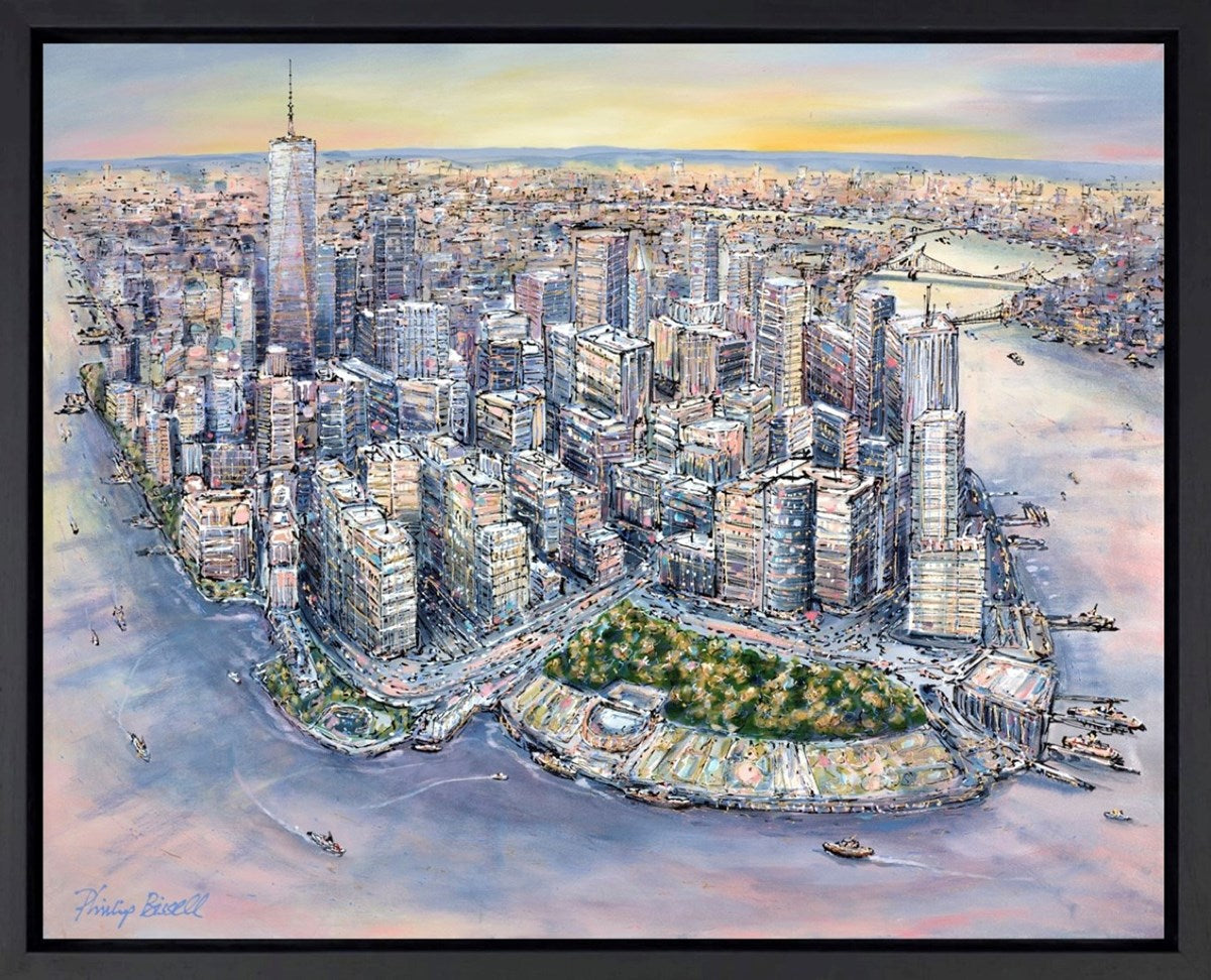 Manhattan Panorama (Framed)