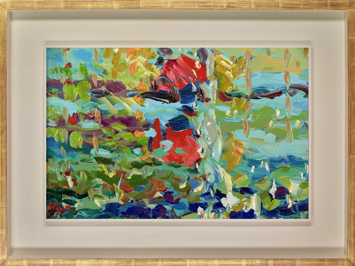 Nymphia Study in Oil No5 (Framed)