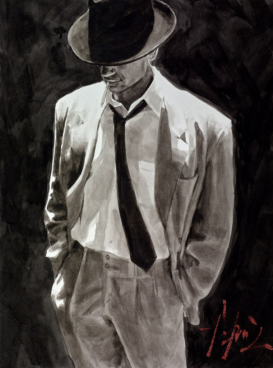 Man in White Suit IV