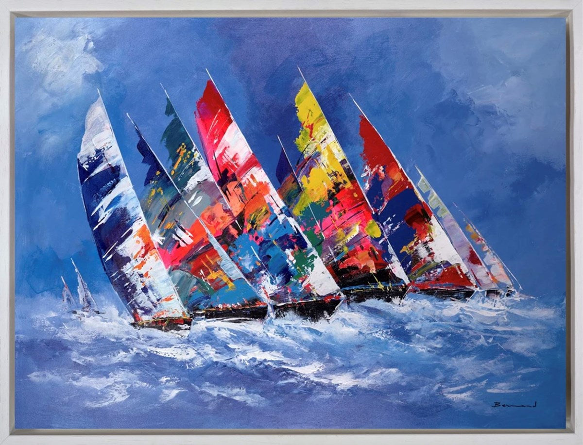 Sail Home VI (Framed)
