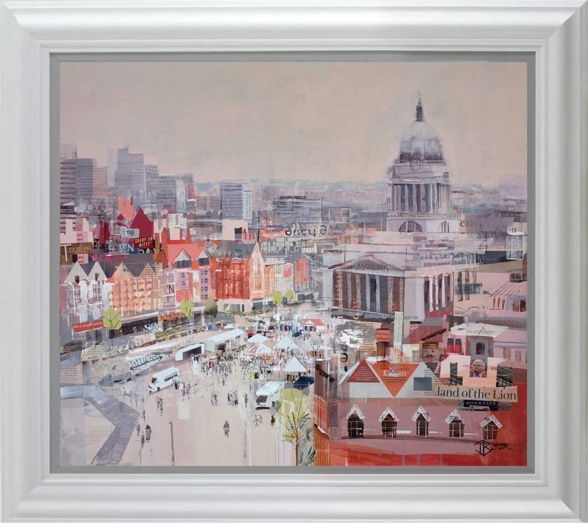 Market Sq View (Framed)