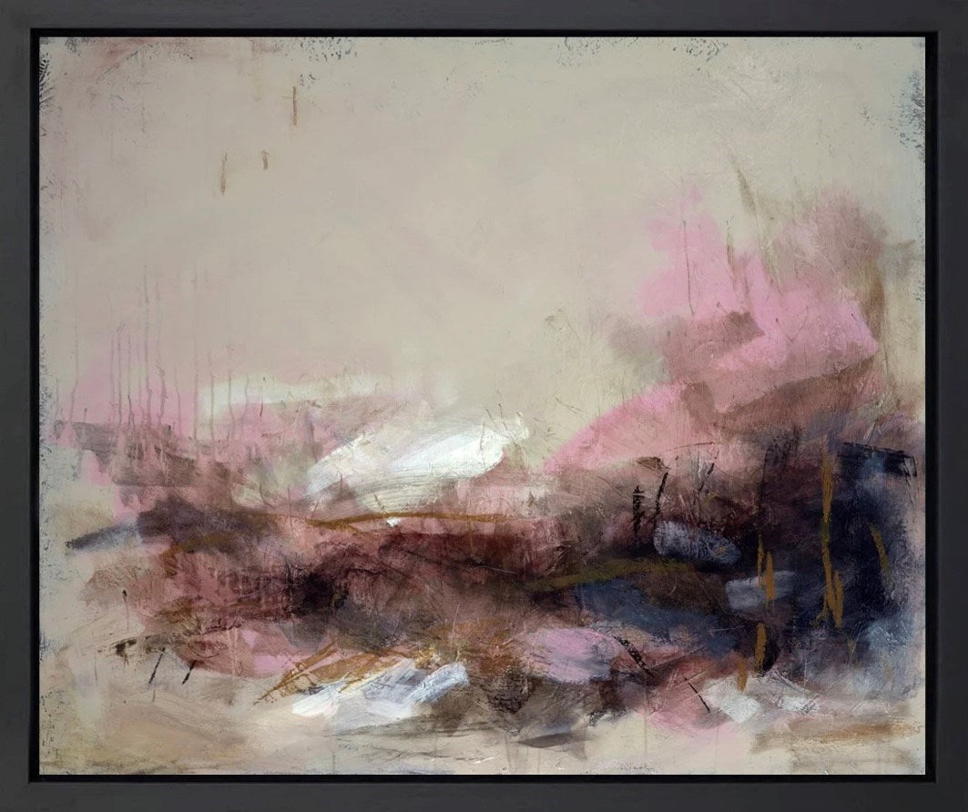 Fluctuating Blush II (Framed)