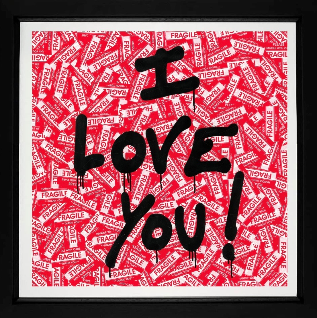 I Love You! I (Framed)