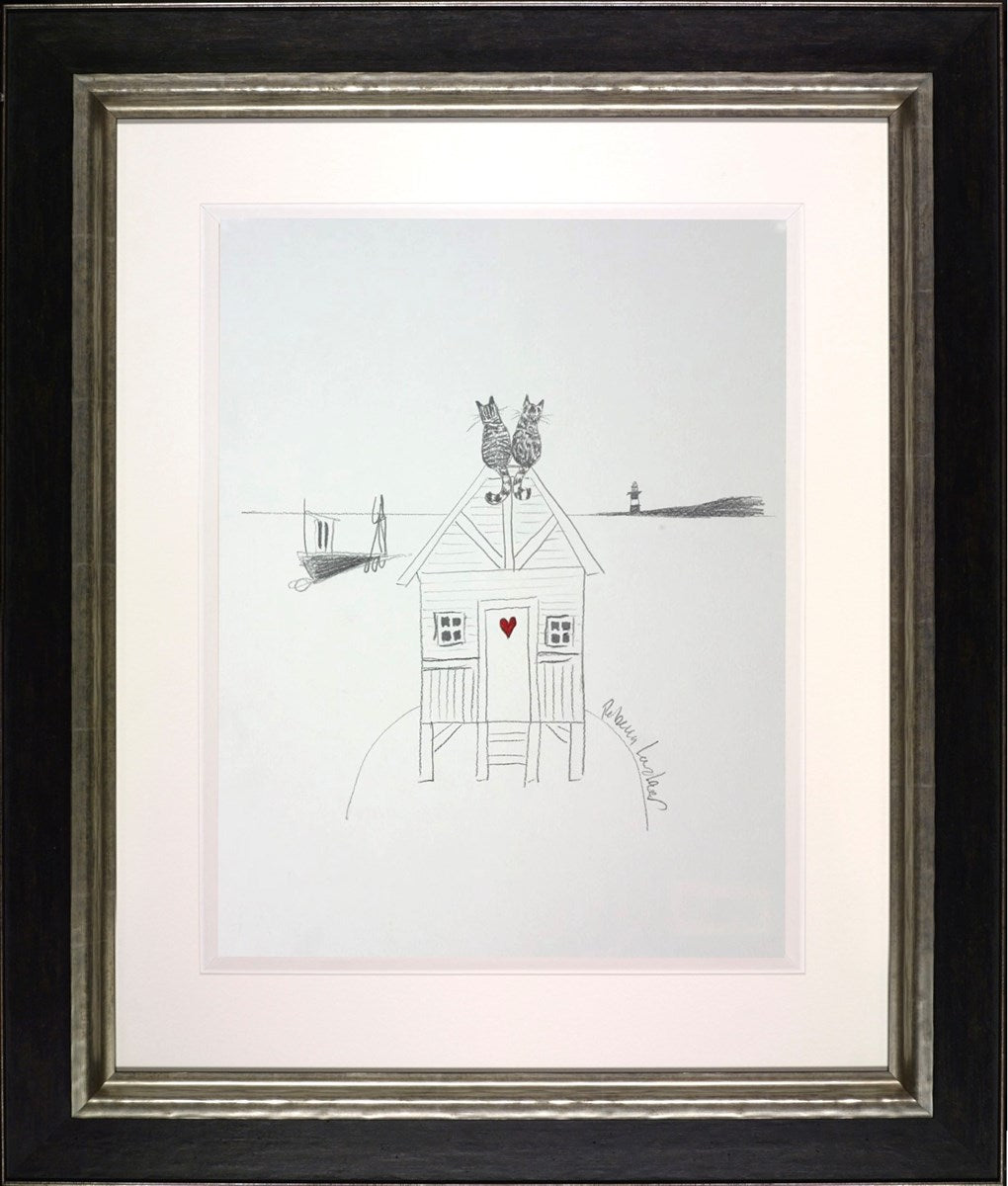 Admiring The View (Sketch) (Framed)