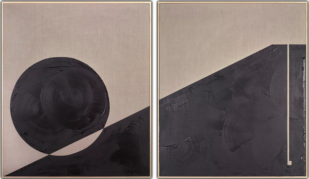 Doppler (Diptych) (Framed)