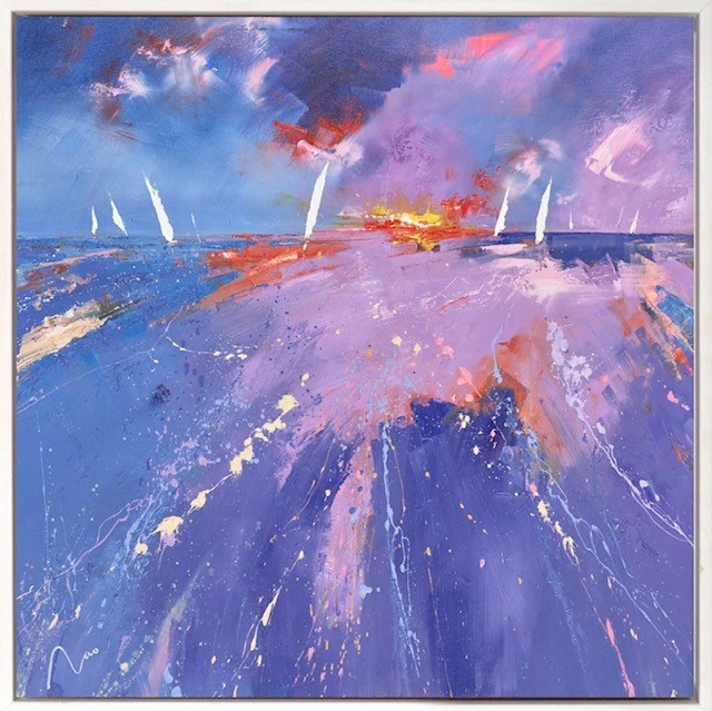 Spray of the Waves (Framed)