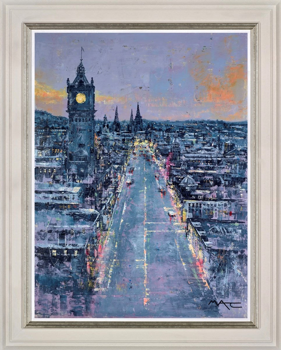 Good Evening Edinburgh (Framed)