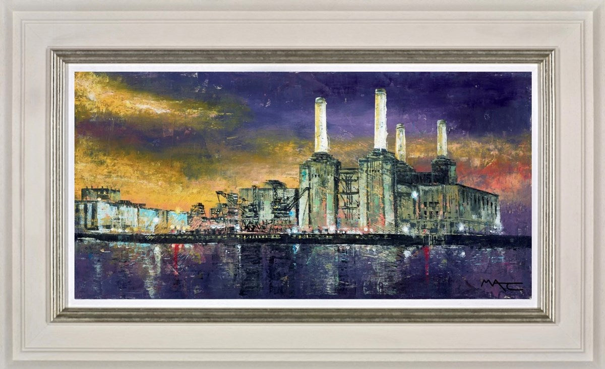 Try Sweeping These Four, London (Framed)