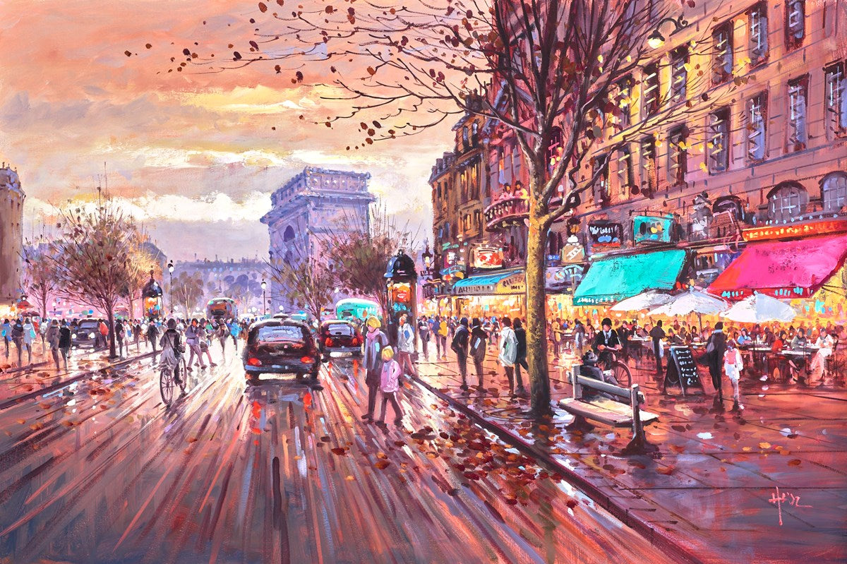 Paris at Dusk