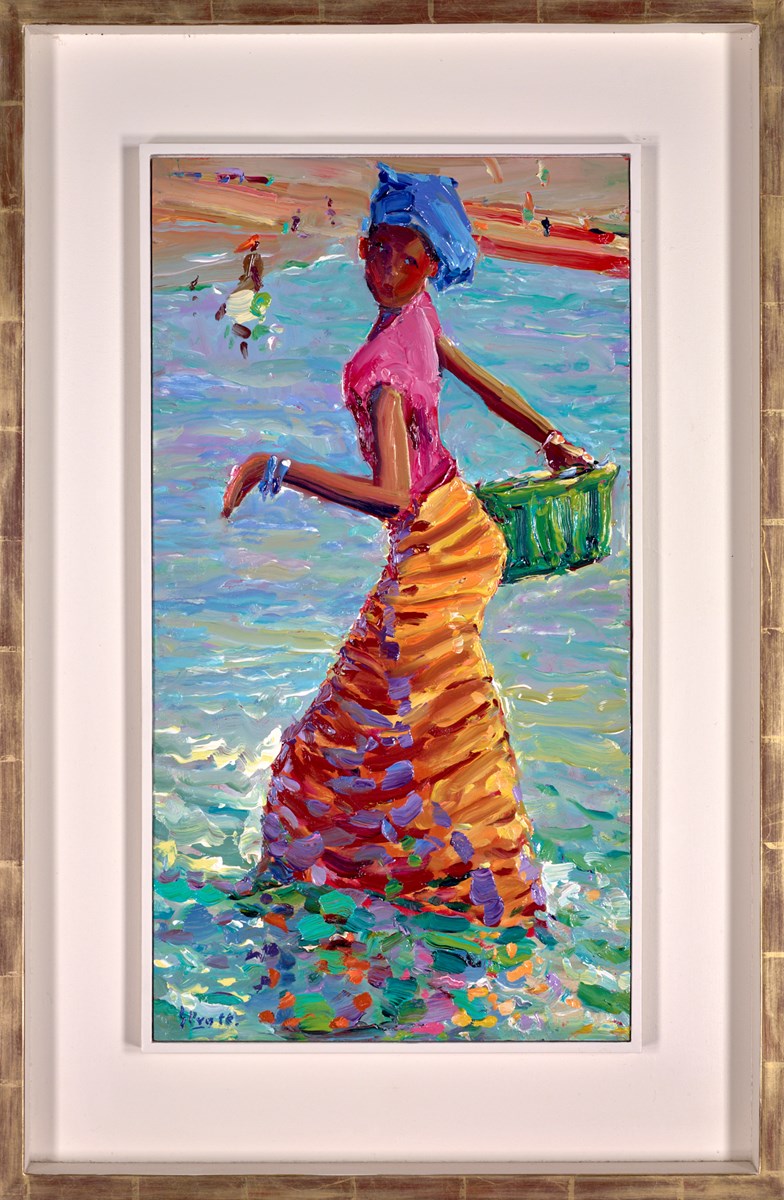 Fish Girl, West Africa-Gambia